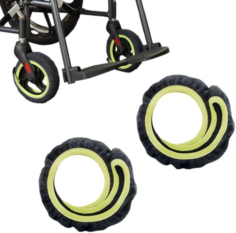 Wheelchair Tire Covers for Wheel to Protect Floors Carpets, Wheelchair by Ehucon