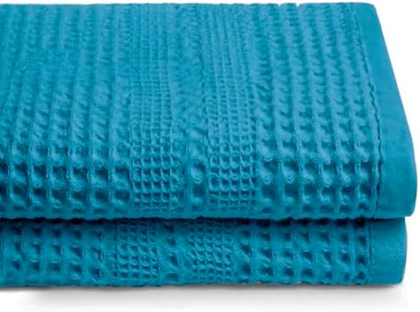 GILDEN TREE Waffle Towels for Bathroom, 100% Cotton Quick Dry Towel, Waffle by GildenTree
