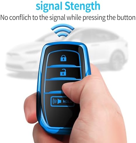Tukellen for Toyota Key Fob Cover TPU Soft Protective Case for 2022-2026 - Image 5