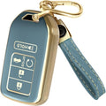 Lucrum Compatible with Honda Key Fob Cover & Keychain by Lucrum
