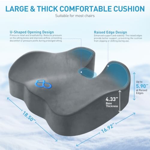 BlissTrends Extra Thick Seat Cushion - Image 2