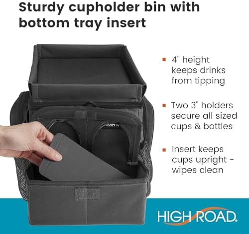 CarHop Car Seat Organizer, Sturdy Car Cooler Organizer - Image 5