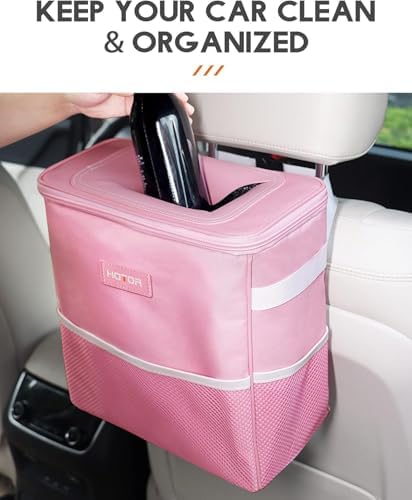 HOTOR Car Trash Can, Leakproof Car Organizer - Image 2