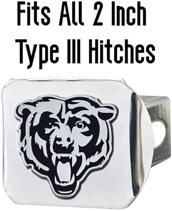 FANMATS NFL Unisex-Adult Metal Hitch Cover - Image 7