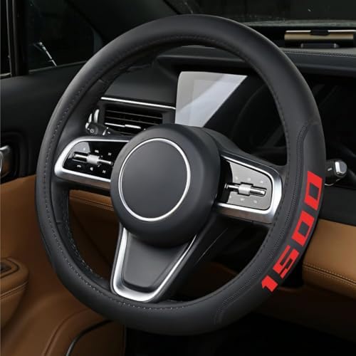 Leather Steering Wheel Cover Compatible - Image 5