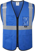 JKSafety Safety Vest for men women Hi Vis Vest by JKSafety