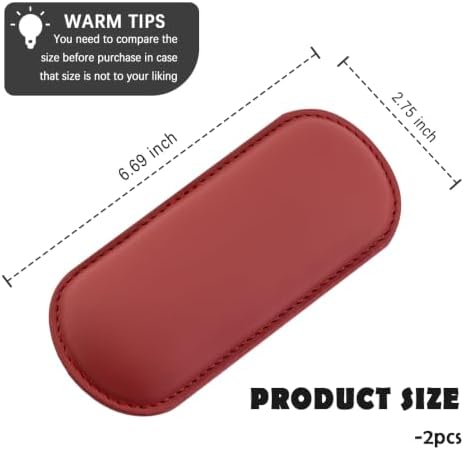 Stacool 2PCS Car Door Armrest Pads, Soft Leather+Memory Foam Car Knee Pads - Image 2
