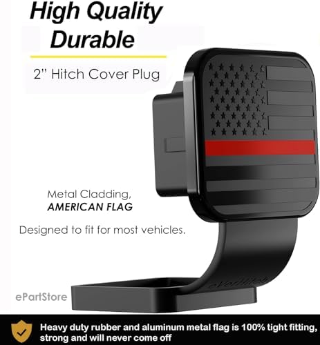 USA 2" American Flag Hitch Cover - Image 2