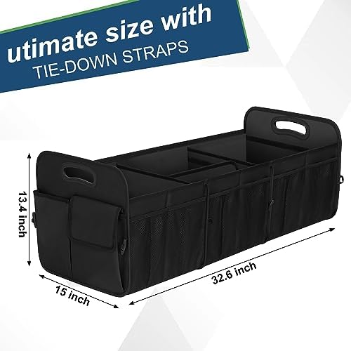 Femuar Large Capacity Trunk Organizer, Waterproof Car Accessory, Suitable - Image 3