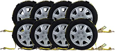 Mytee Products 8 Pack 2" x9' Over The Wheel Tire Straps by MyteeProducts