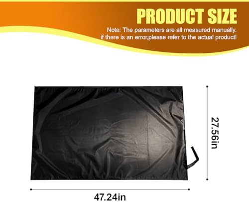 Cargo Mat Liner for SUV, Universal All-Weather Vehicle Rear Cargo Cover - Image 2