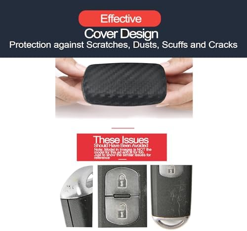 2pcs Compatible with Nissan Key Fob Cover Case Key Chain fit - Image 3