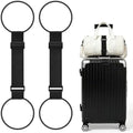2 Pack Luggage Straps for Suitcases, Add a Bag Bungee Elastic Belt to Secure by MeliyaTVRemoteLightWatchAccessories