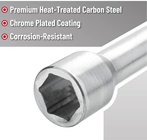 Bates Choice 14 Inch Carbon Steel 4 Way Lug Wrench - Image 5