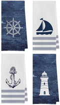 Nautical Hand Towel by Geqtt