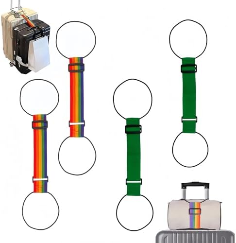 Adjustable Luggage Straps by Unknown