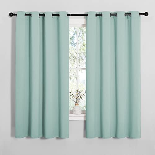 NICETOWN Bedroom Blackout Curtain Panels, 1 Pair, 55 by 68-inch by NICETOWN