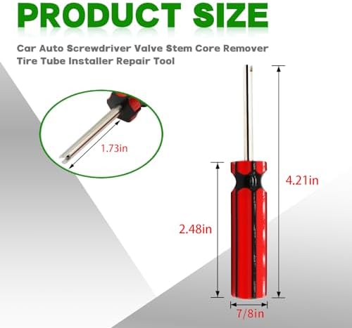 10Pcs Car Auto Screwdriver Valve Stem Core - Image 4