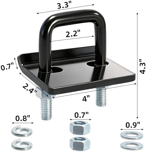 Covzoe 2 Pack Hitch Tightener, Anti Rattle Clamp - Image 2