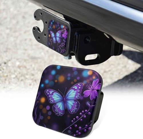 2" Trailer Hitch Cover Rubber Receiver Tube Cap Trailer Hitch Covers by Unknown