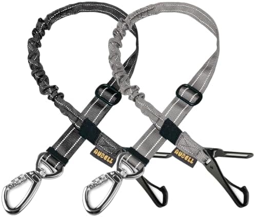 AUBELL Dog Seat Belt for Car, 2 Pack Set 3-in-1 Dog Car Harness by AUBELL