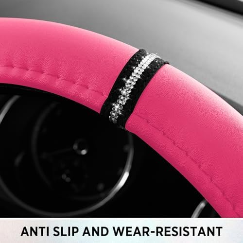 Road Comforts Leopard Steering Wheel Cover - Image 6