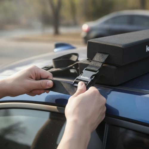Baoblaze Board Transport Rack Soft Roof Rack Paddle Boards Carrier Car Top Rack - Image 5