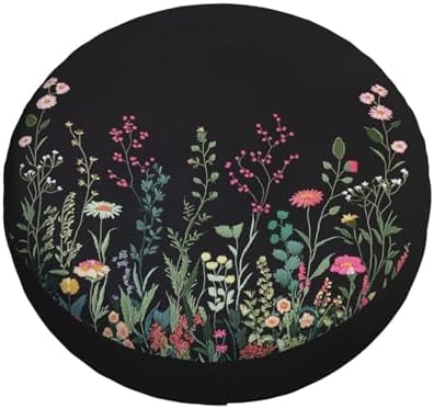 Wildflower Plant Spare Tire Cover Wheel Protectors - Image 3