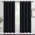 NICETOWN Black Blackout Curtains by NICETOWN