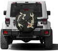 Delerain Spare Tire Cover with Backup Camera Hole Two Koi Fish Wheel Covers Sun by Delerain