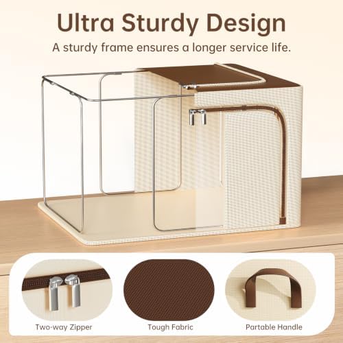 Clothes Storage Bins, 3 Openings - Image 6