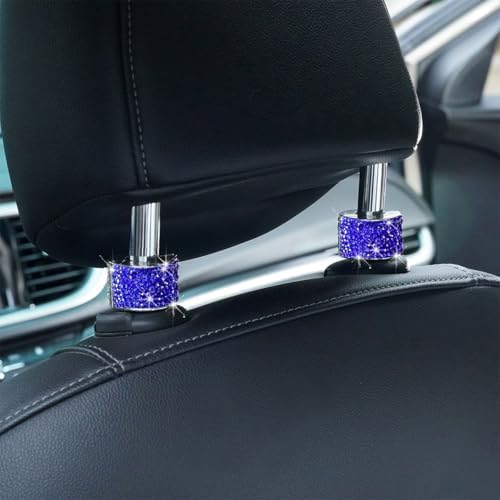 4PCS Bling Car Headrest Collars, Crystal Rhinestone Automotive Head Rest Collars - Image 5