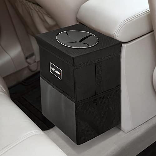 Car Trash Can with Lid by Beicarin