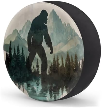 Bigfoot Spare Tire Cover 14in Spare Wheel Covers Tire Storage Cover - Image 2