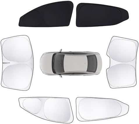 6pcs Car Window Shades for Nissan Sentra 2020-present Accessories, Windshield by Unknown