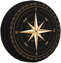 Compass Rose Spare Tire Cover Weatherproof Universal Wheel Protectors Wheel by Unknown
