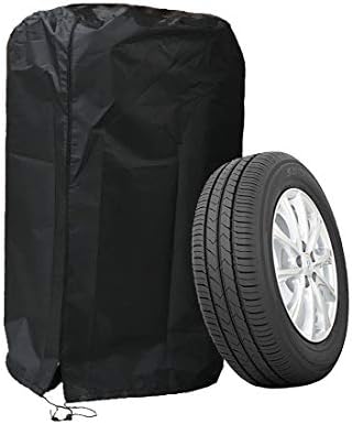 J&C Tire Cover 420D Tire Storage Bag Waterproof Spare Tire Bag Tote Protective by J%26C