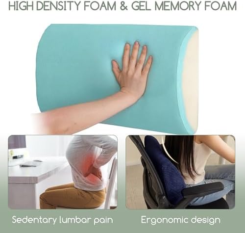 HIGOGOGO Lumbar Support Pillow for Recliner Chair/Accent Chair/Couch, Large - Image 3