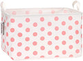 Sea Team Large Rectangle Open-Top Canvas Storage Basket by SeaTeam