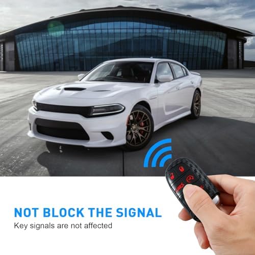 for Dodge Key Fob Cover with Keychain - Image 4