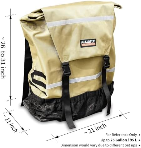 ALL-TOP Spare Tire Trash Bag, Heavy Duty Truck Tailgate Trash Bag, Cargo - Image 3