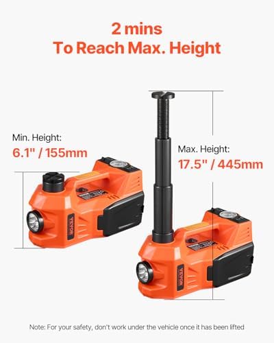 VEVOR Electric Car Jack, 5 Tons /11000 lbs, Electric Scissor Jack - Image 3