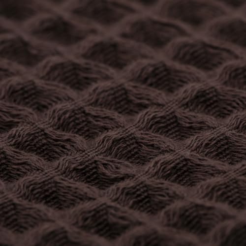 Luxury Organic Japanese Cotton Waffle Bath Towel | Thick, Quick Dry Bathroom - Image 6