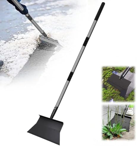Ice Scraper for Driveway, 206 Upgraded Snow Shovel Heavy-Duty Multi-Purpose by DSACL