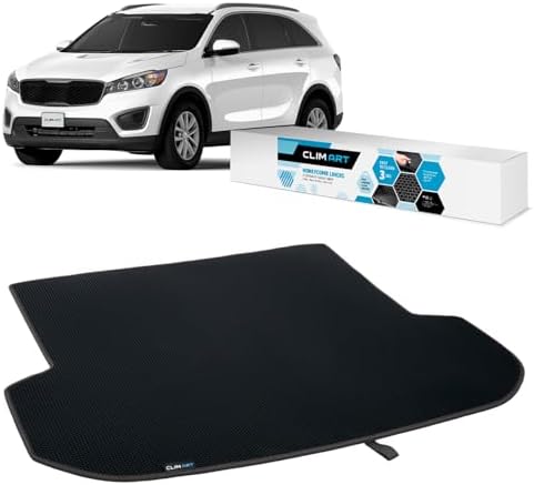 CLIM ART Cargo Liner for Kia Sorento 2016-2020 Custom Fit Trunk Mat, by CLIMART