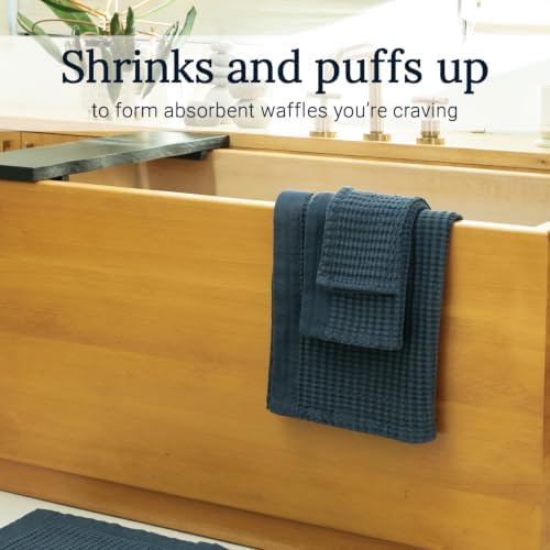 GILDEN TREE Waffle Bath Towels Wash Cloths - Image 3