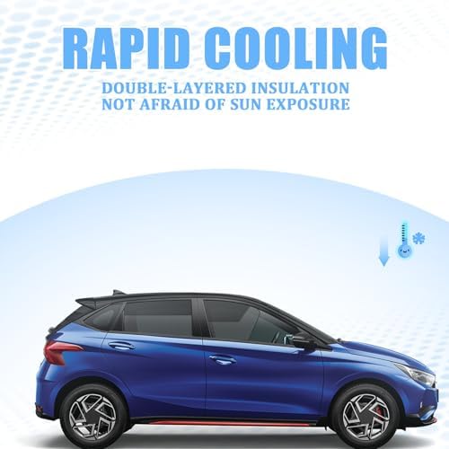 Magnetic Car Window Shades 4PCS Front & Rear Side Window, UV Protection Sun - Image 3