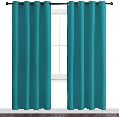 NICETOWN Room Darkening Curtains 78 inch Length 2 Panels, Thermal Insulated - Image 2