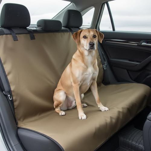 Seat Protector Pet Car Hammock Backseat Cover Waterproof Non Slip Design - Image 4