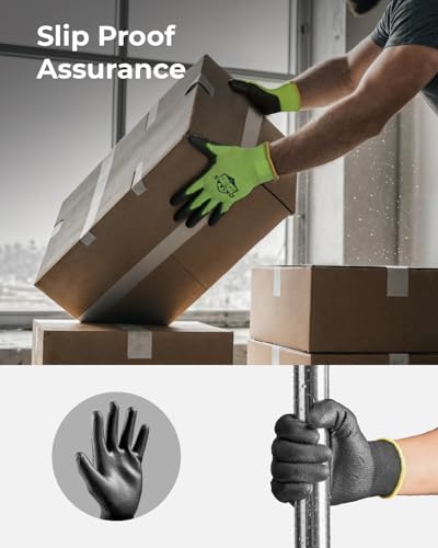 OKIAAS Men's Lightweight Construction Gloves - Image 6